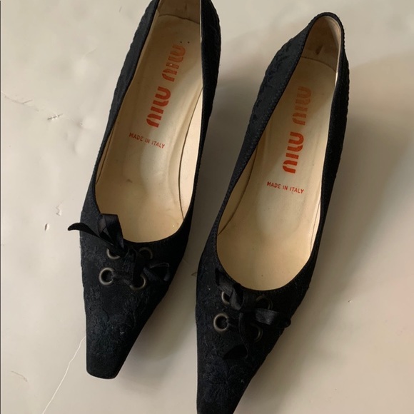 MIU MIU kitten heel pump - Picture 2 of 3
